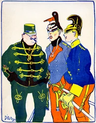 Österreich mobilisiert seine Truppen, 1908